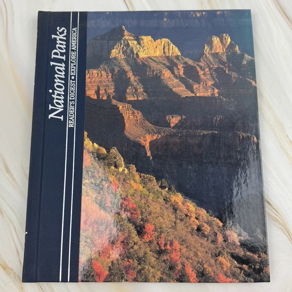 National Parks Explore America Reader`s Digest 1993 Hardcover‎ Book Vtg Pictures